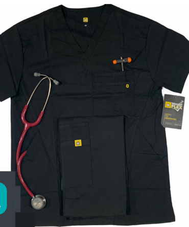 medical scrub wonder wink man