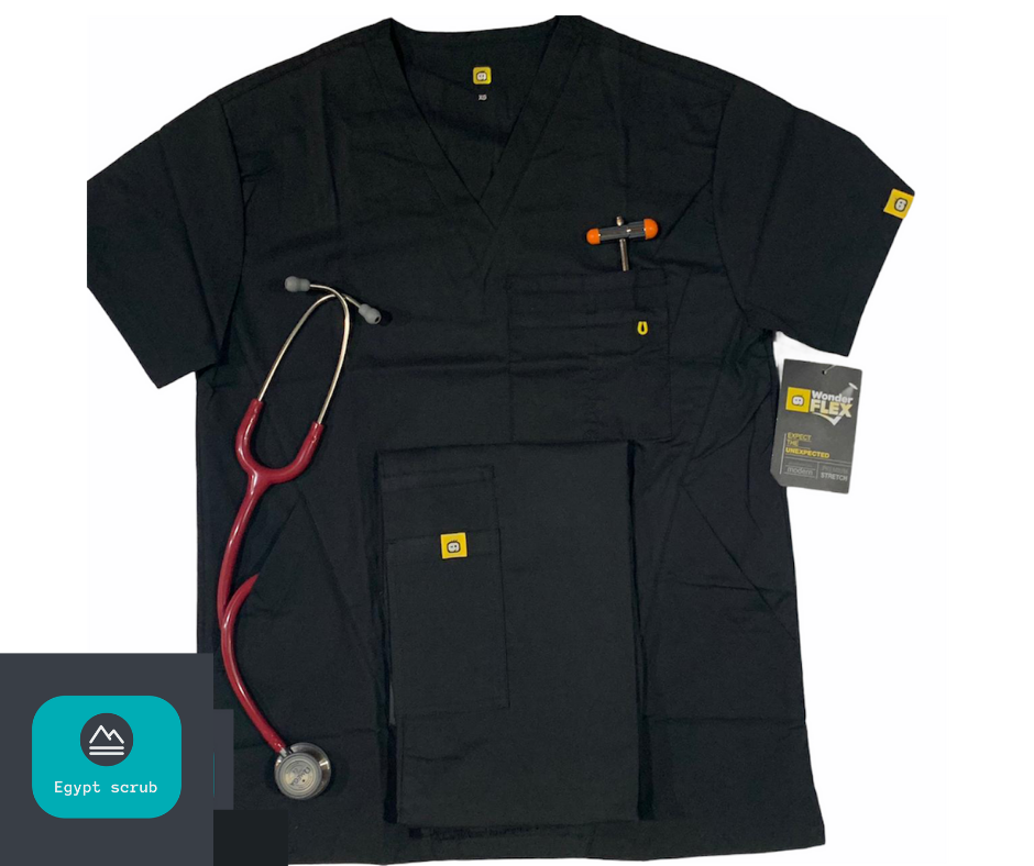 medical scrub wonder wink man