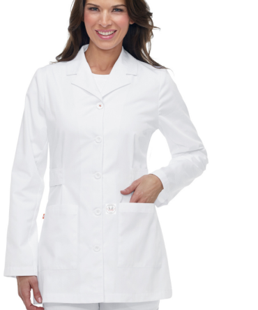 medical scrub lab coat